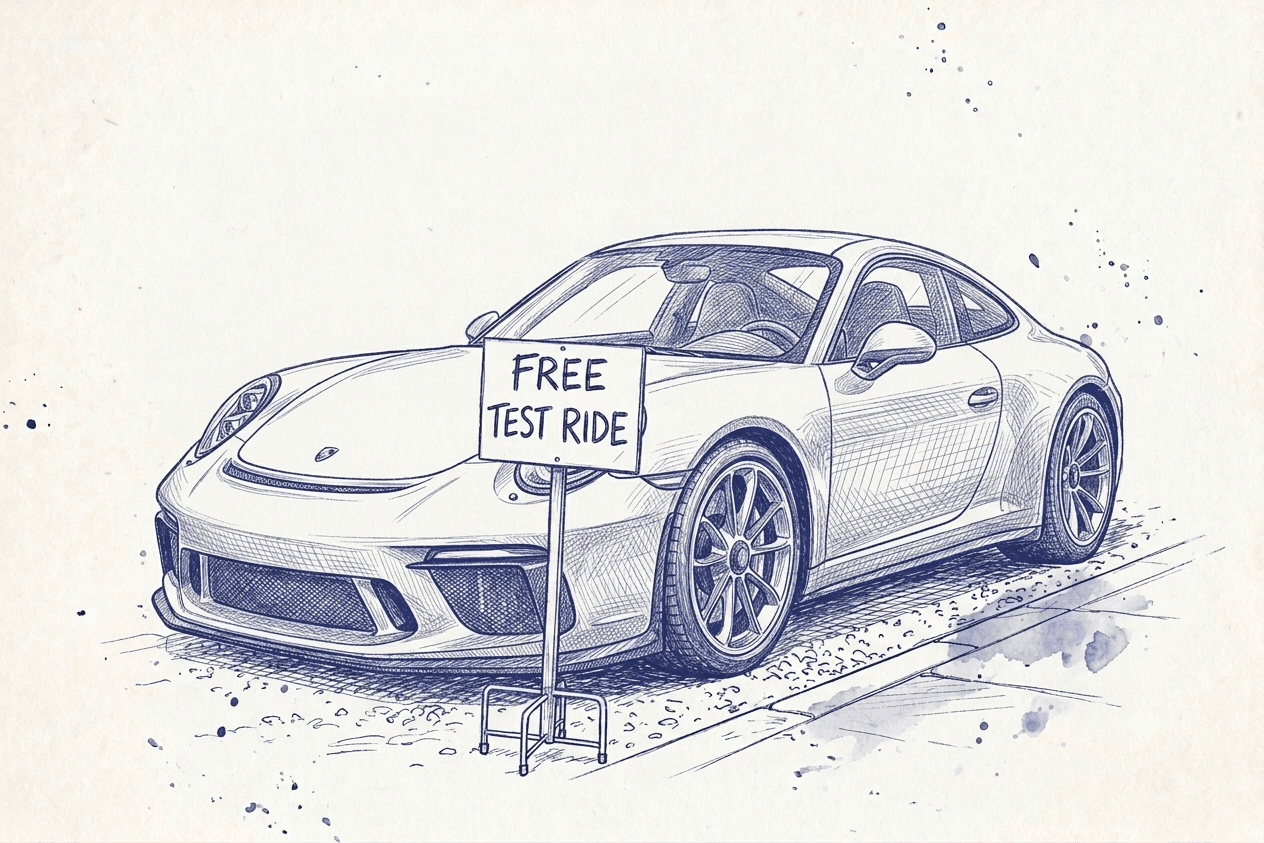 Free test ride